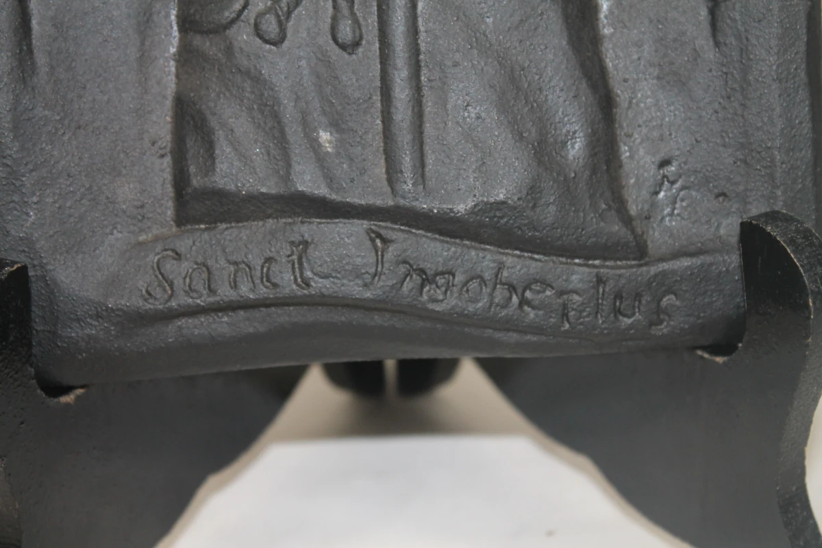 Gietijzeren reliëf: Sanct Ingobertus - foto 5