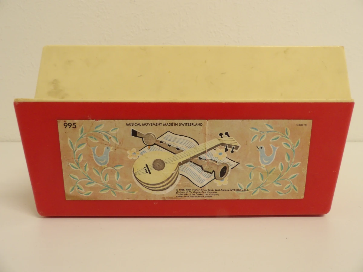 Fisher-Price Classic Music Box Record Player (1971) - foto 6