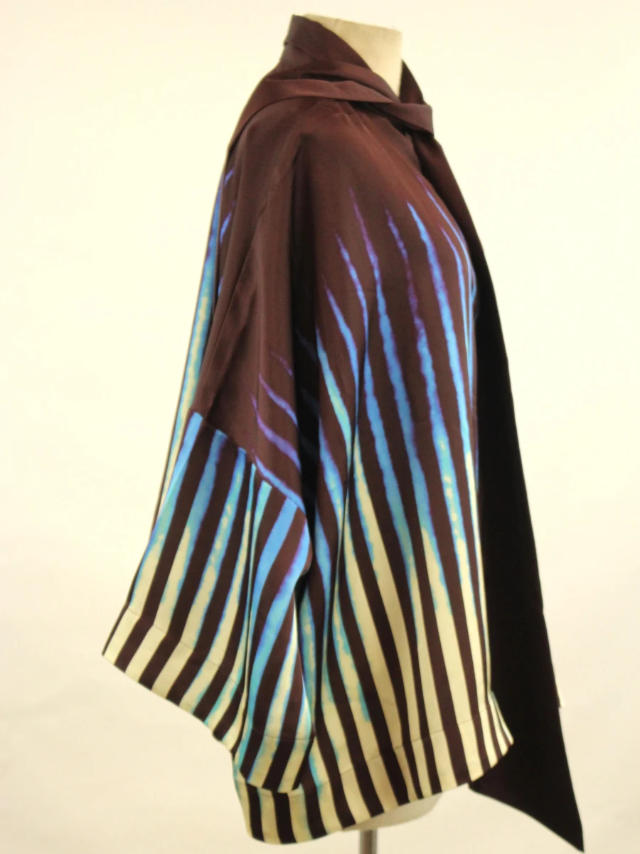ESSENTIEL ANTWERP - Prachtige oversized blouse met kleurrijke print en sjaalkraag - foto 6