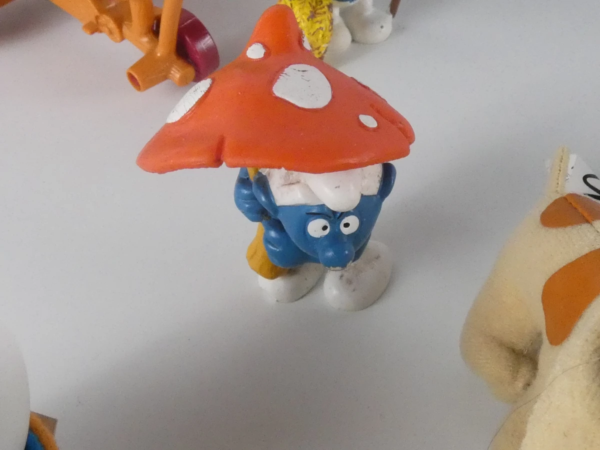 Lot van Smurfenfiguren met Gargamel-knuffel. - foto 8