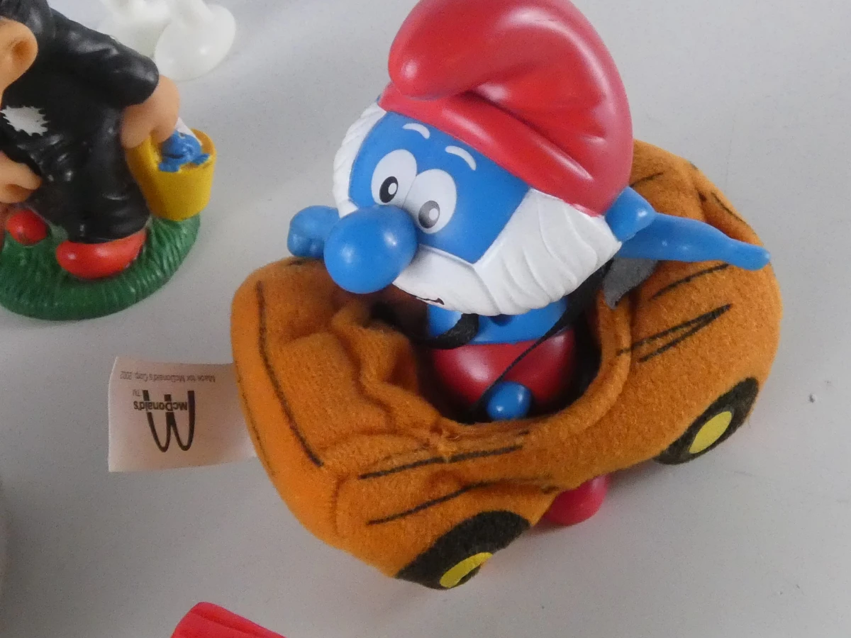Lot van Smurfenfiguren met Gargamel-knuffel. - foto 10