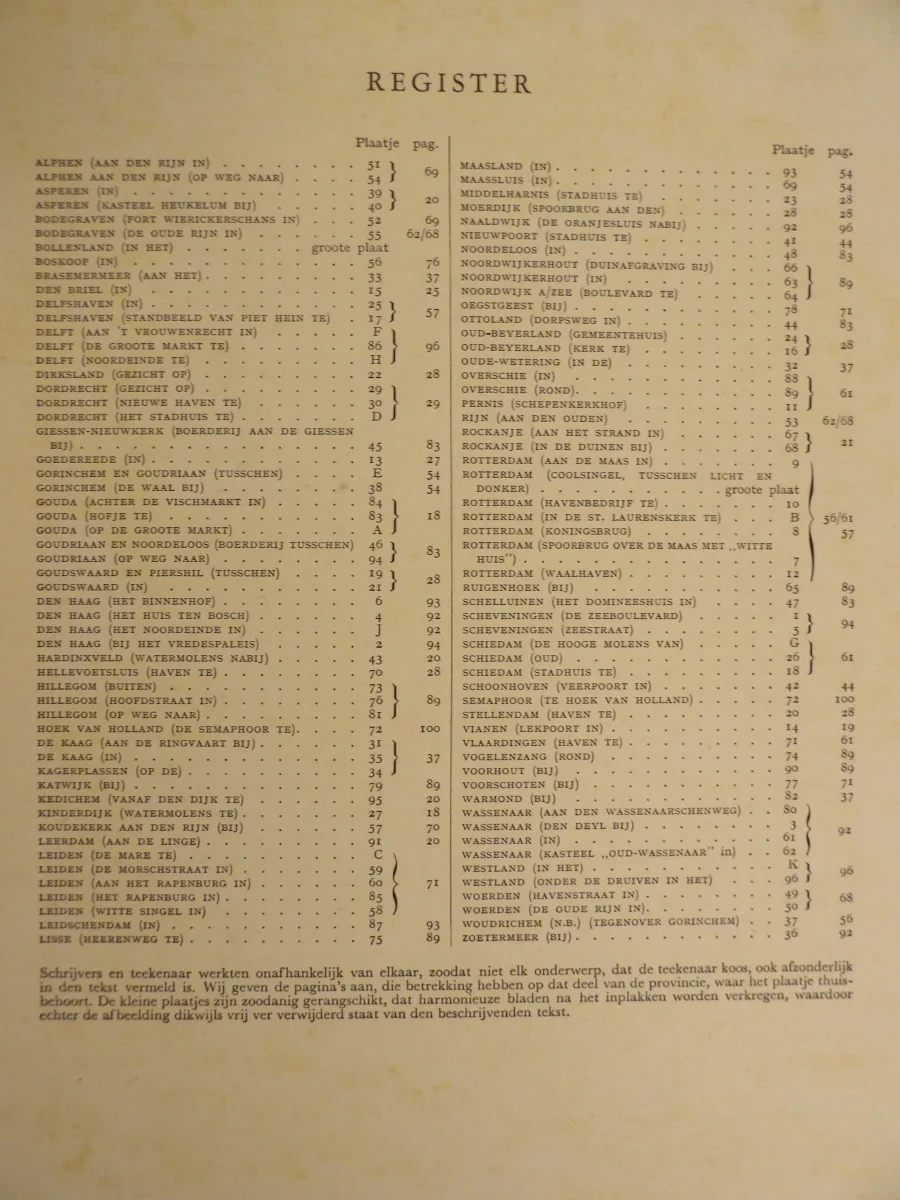 Hille-plaatjesalbum - "Zwerftochten door ons land: Zuid-Holland" (1934) - foto 10
