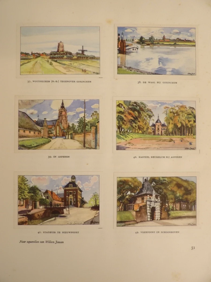 Hille-plaatjesalbum - "Zwerftochten door ons land: Zuid-Holland" (1934) - foto 8