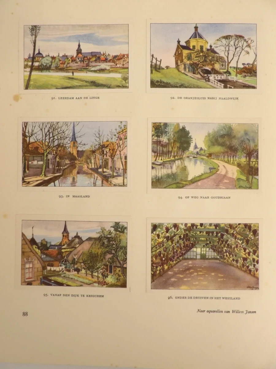 Hille-plaatjesalbum - "Zwerftochten door ons land: Zuid-Holland" (1934) - foto 9