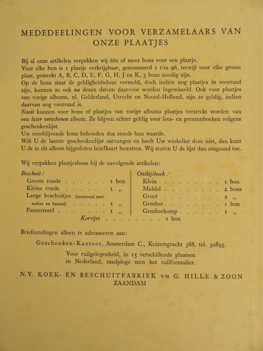 Hille-plaatjesalbum - "Zwerftochten door ons land: Zuid-Holland" (1934) - foto 2