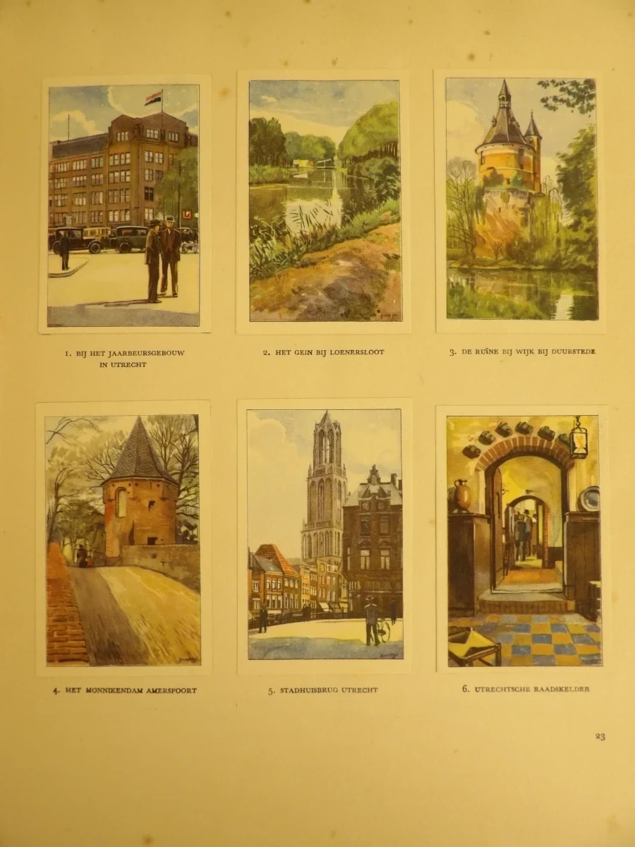 Hille-plaatjesalbum - "Zwerftochten door ons land: Utrecht" (1931) - foto 6