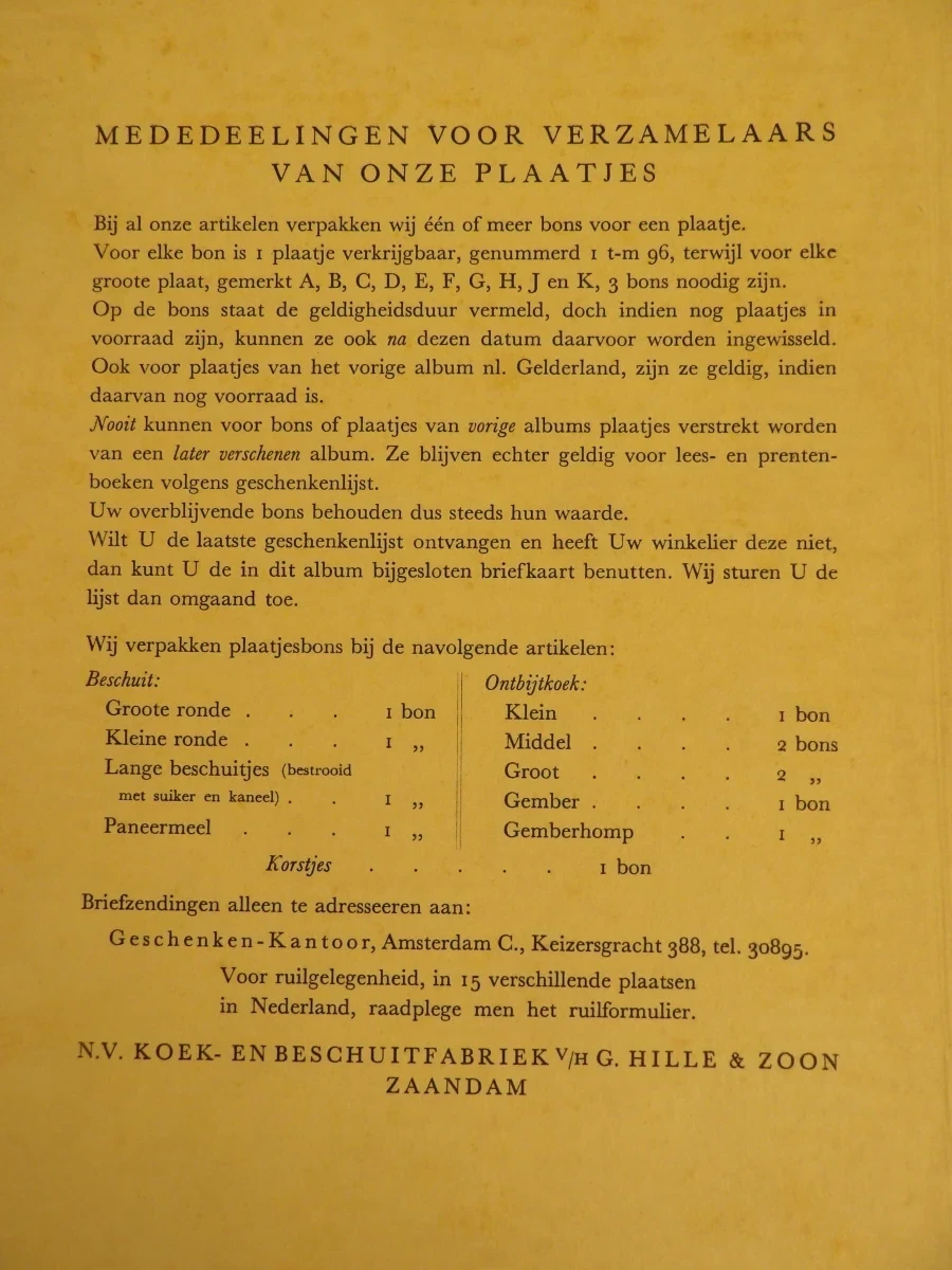 Hille-plaatjesalbum - "Zwerftochten door ons land: Utrecht" (1931) - foto 2