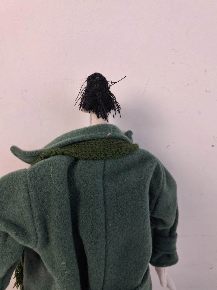 Kunstpop (art doll) gemaakt door de bekende Poolse kunstenaar Paweł Althamer en zijn vrouw Monika Szambelan - foto 7