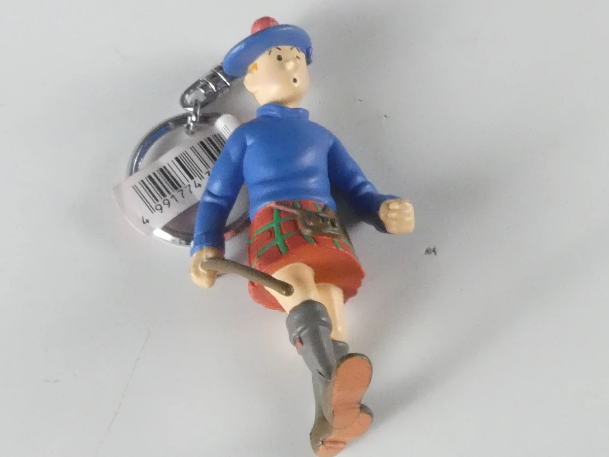 Set van 13 Kuifje-figuren (2 sleutelhangers) met Abdallah-beeldje - foto 6
