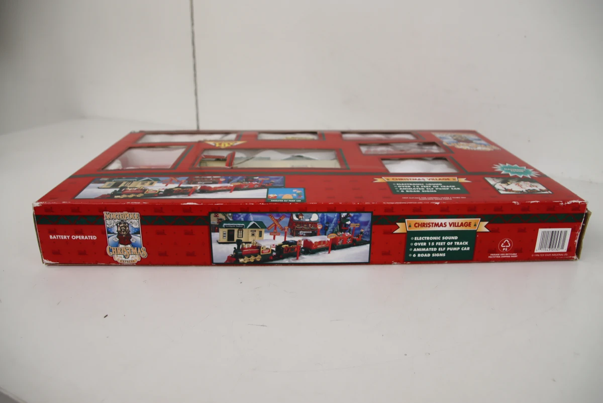 Vintage Toy State "Northpole Express" Kersttrein Set (Model 5307) - foto 4