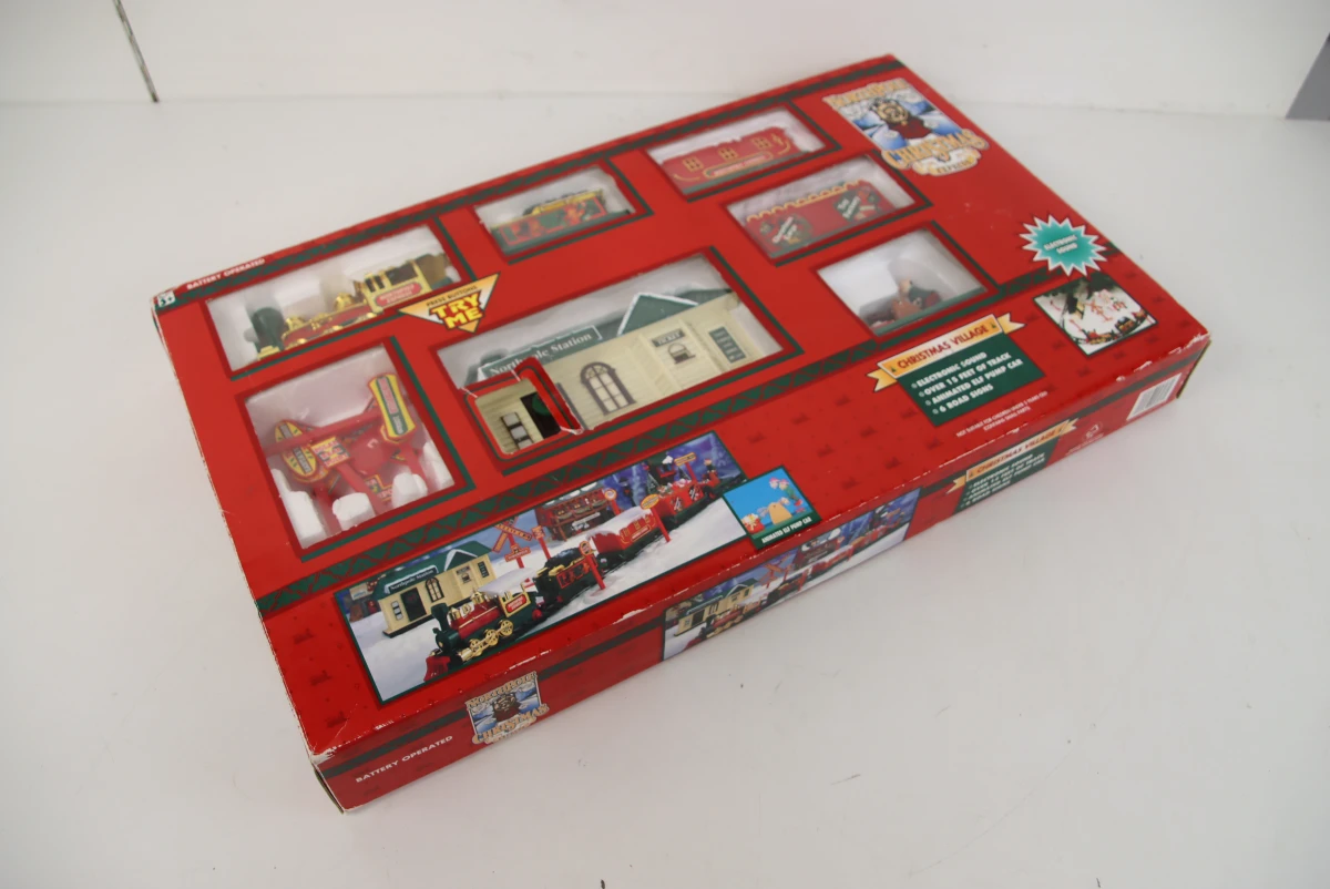 Vintage Toy State "Northpole Express" Kersttrein Set (Model 5307) - foto 3