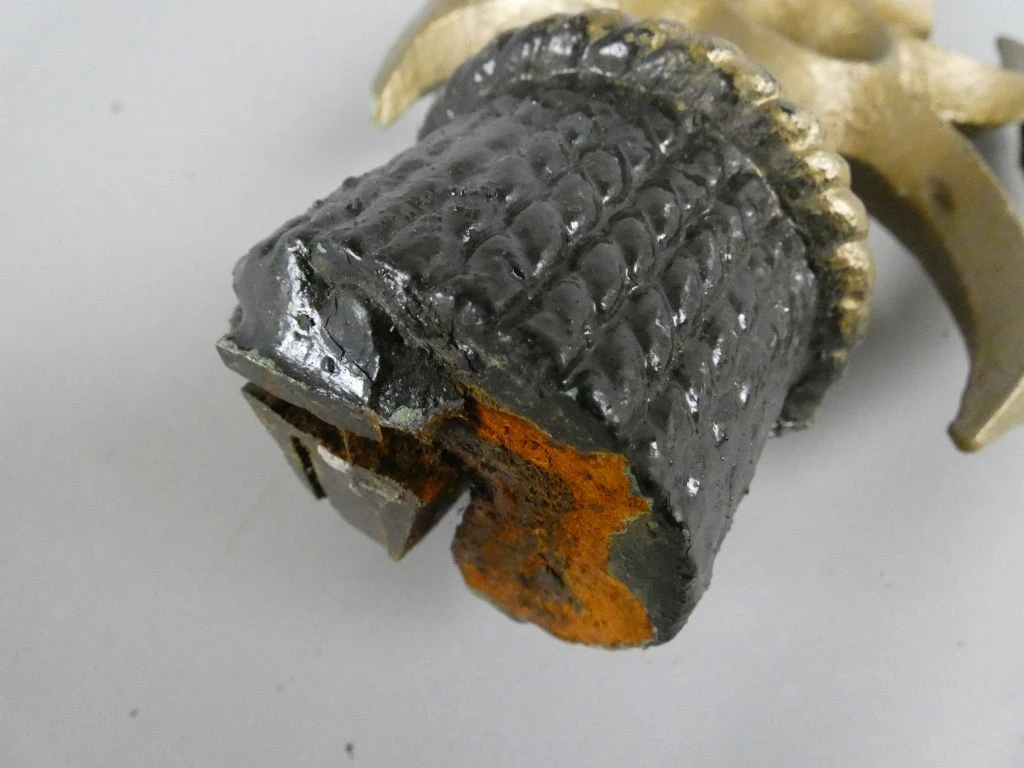 Set van twee metalen ornamenten - foto 6