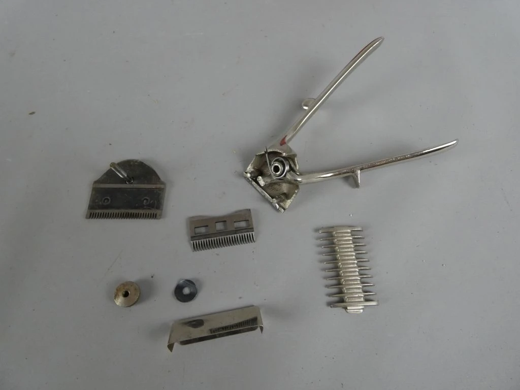 Vintage haarschneider met accessoires in originele doos - foto 3
