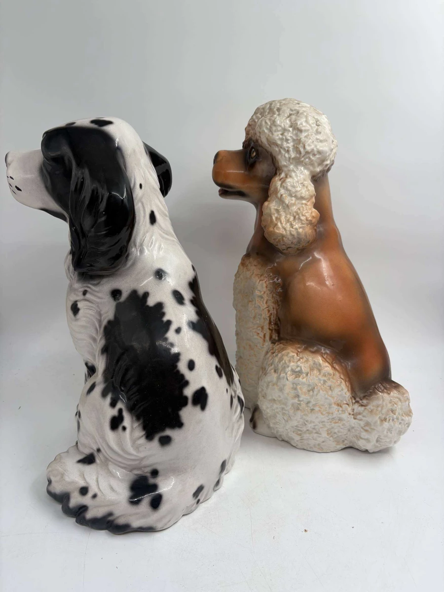 Vintage Italiaanse Keramische Honden: Demain Collection - foto 2