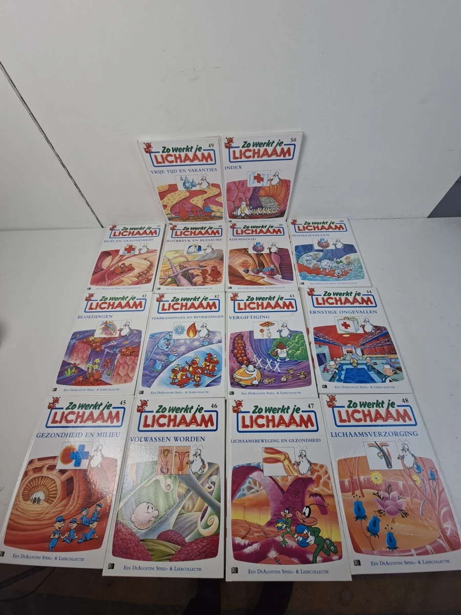 Nostalgische Leercollectie: Zo werkt je lichaam – Alle 50 boeken compleet - foto 7