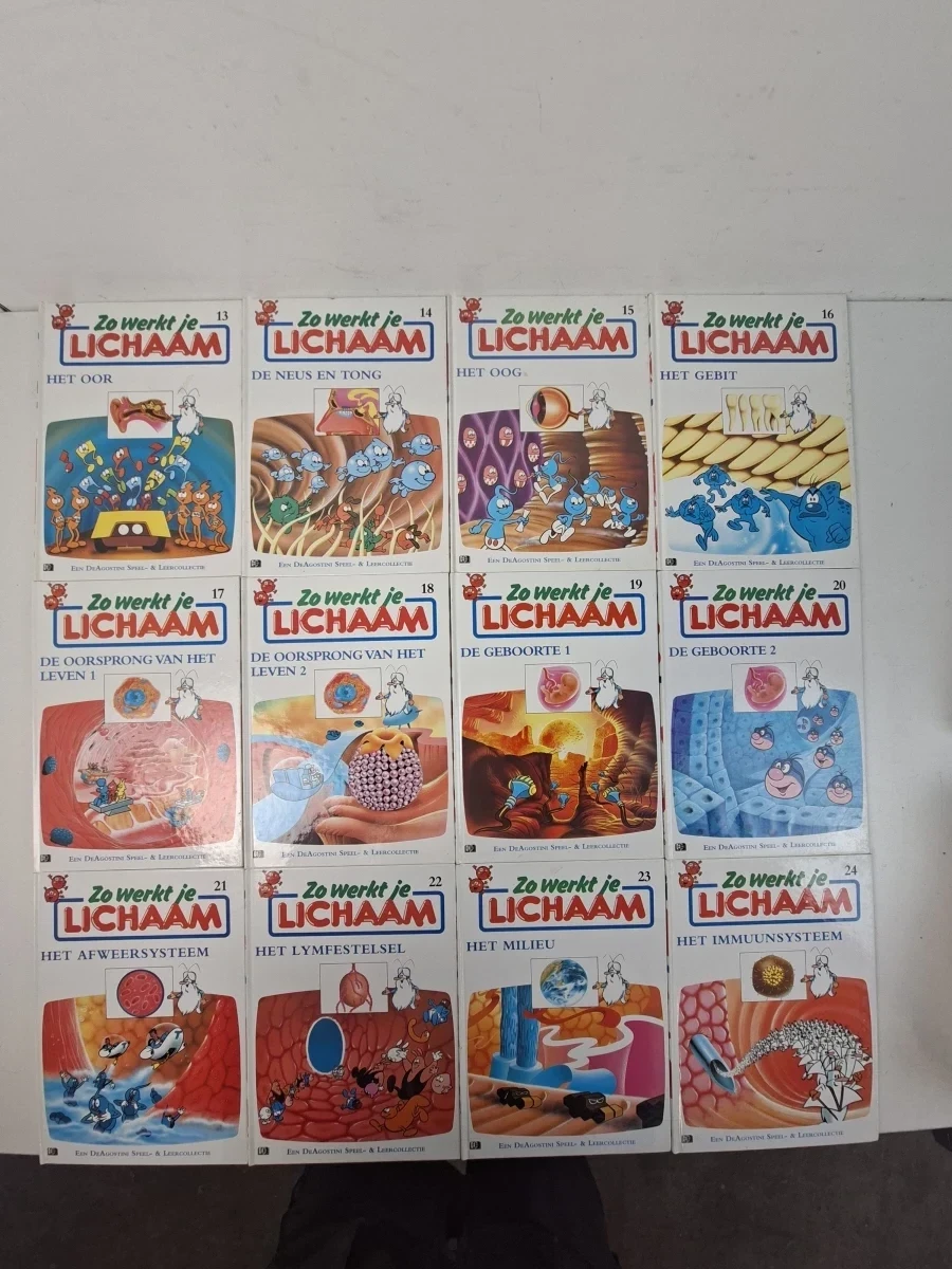 Nostalgische Leercollectie: Zo werkt je lichaam – Alle 50 boeken compleet - foto 5
