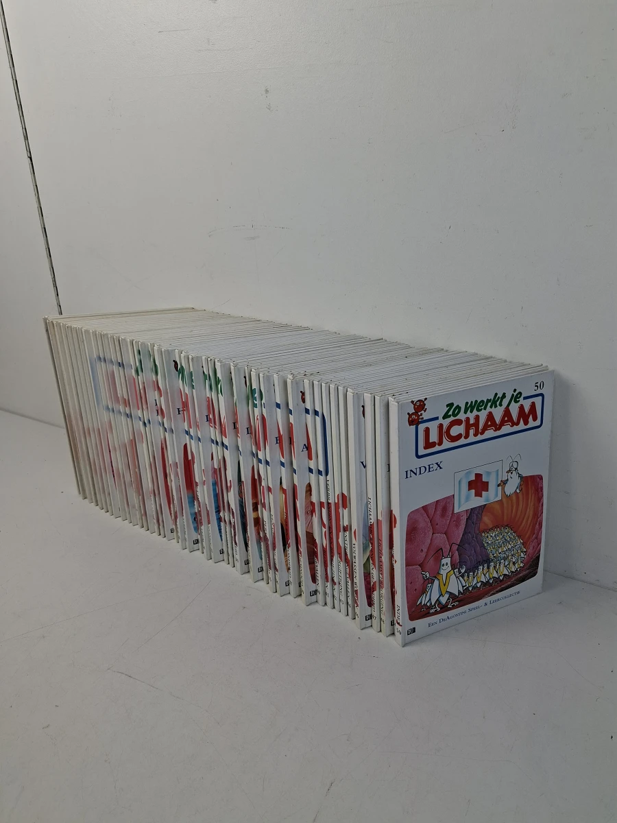 Nostalgische Leercollectie: Zo werkt je lichaam – Alle 50 boeken compleet - foto 2