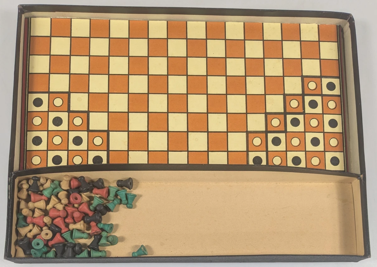 The Game of Halma klassiek strategisch spel uit 1854. - foto 3