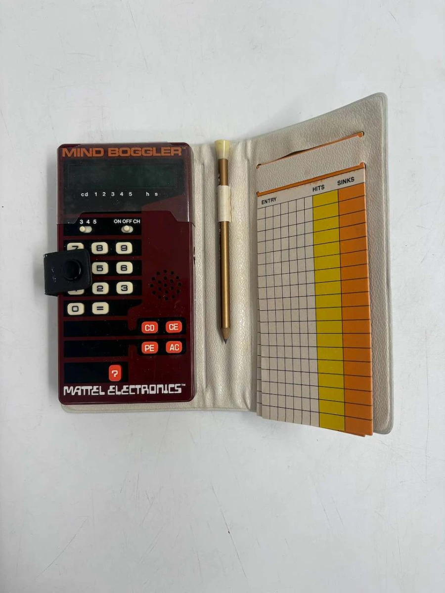 Mattel Electronics Mind Boggler: Vintage Handheld Game - foto 3
