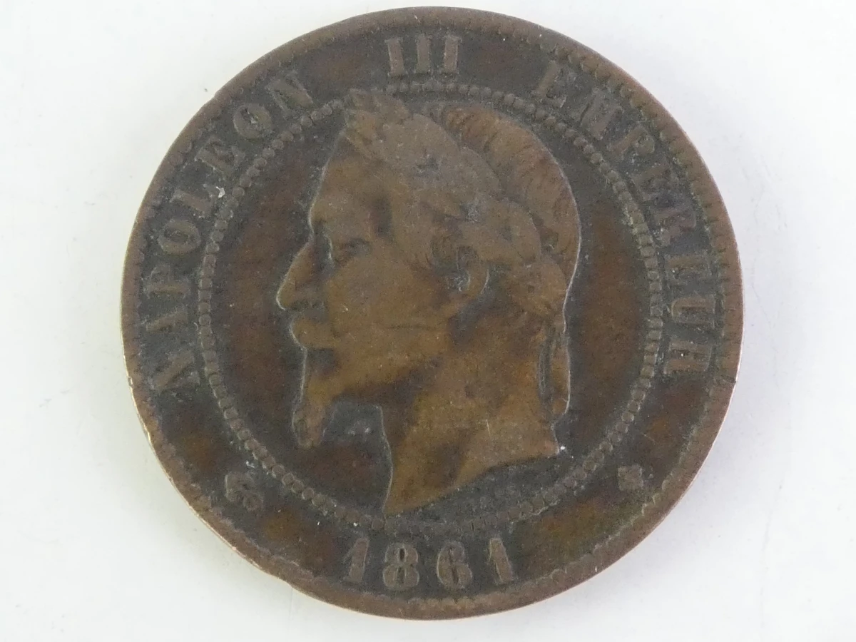 Collectie van historische Europese bronzen munten - foto 12