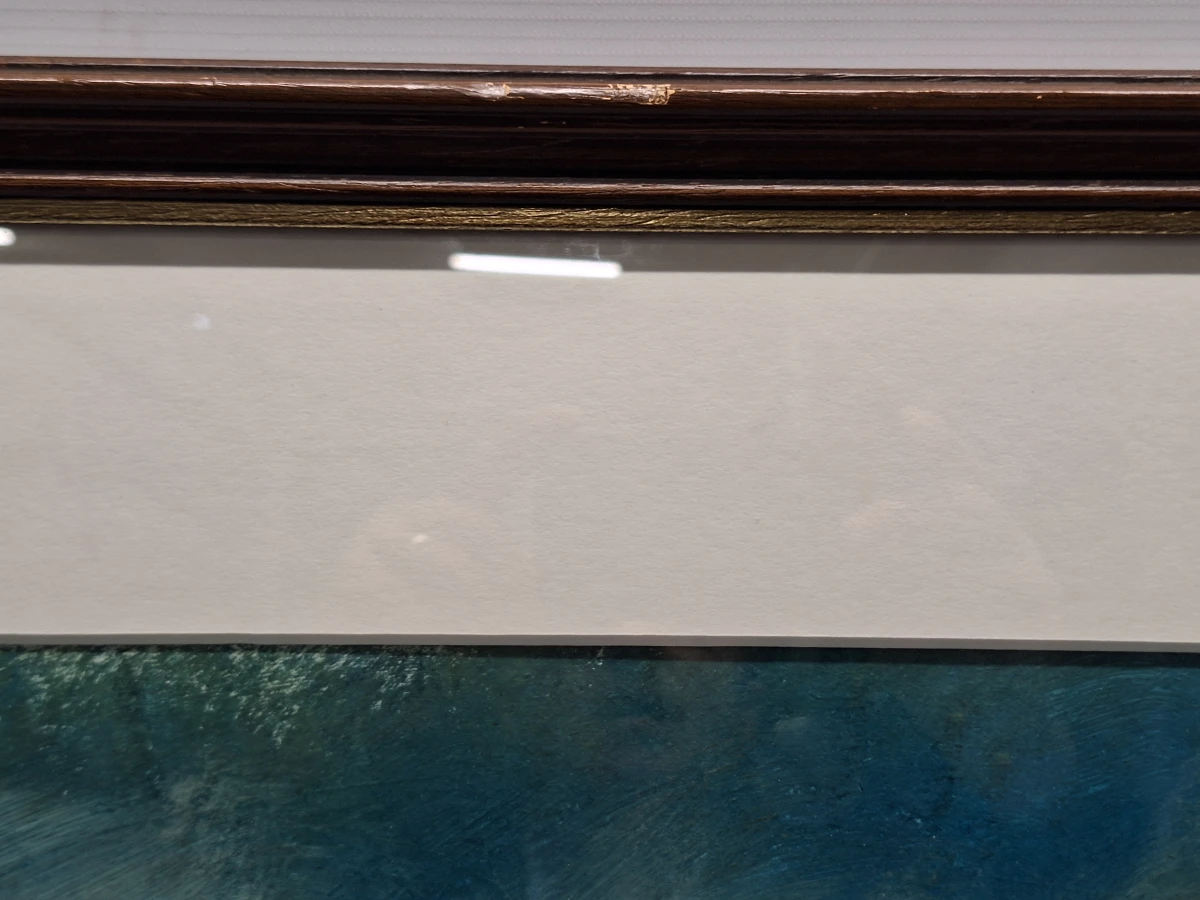 Schilderij van een expressief maritiem / stormachtig zee- en kustlandschap - foto 11