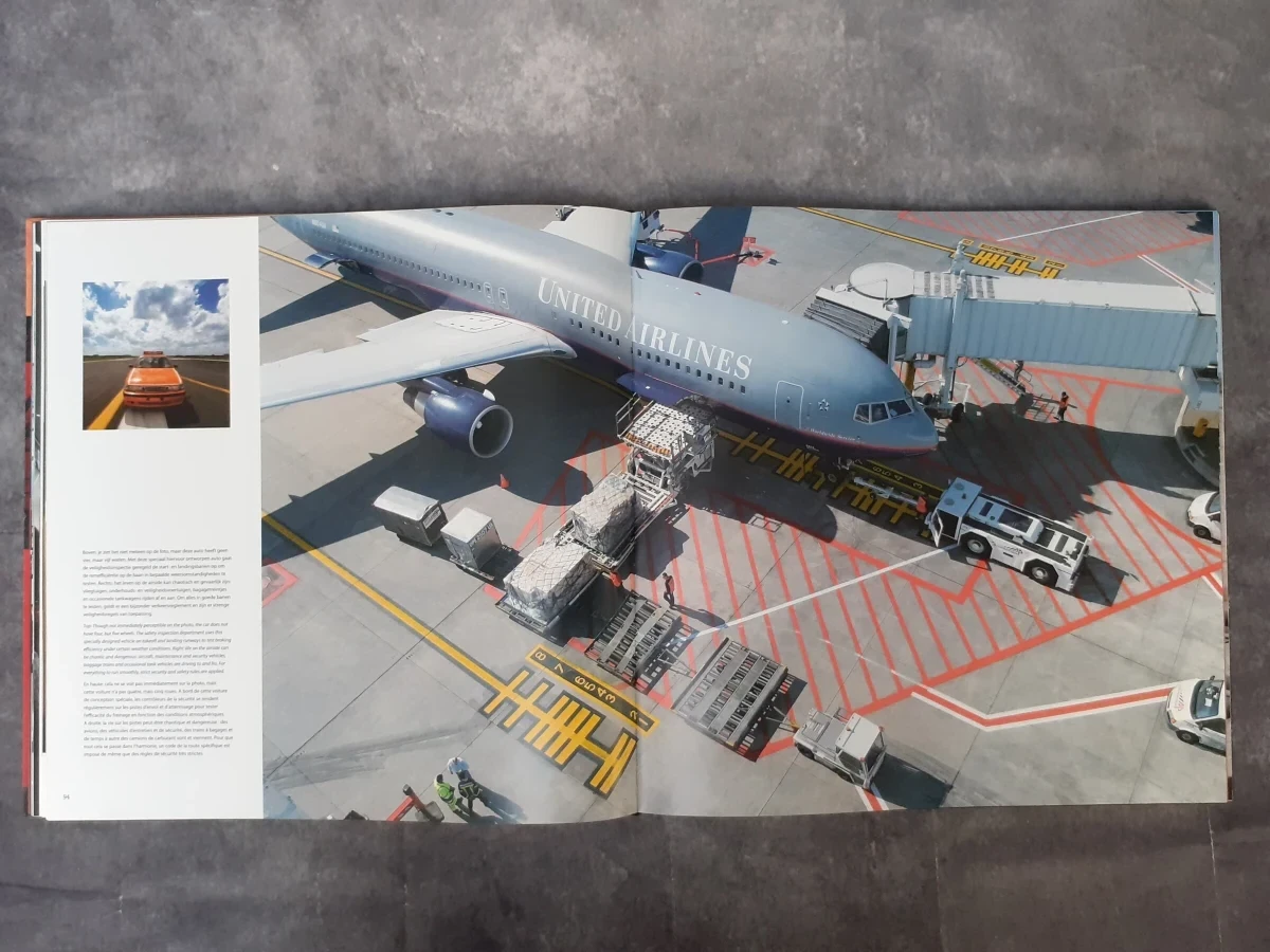 Boek: Luxe fotoboek Tom D'haenens - Brussels Airport