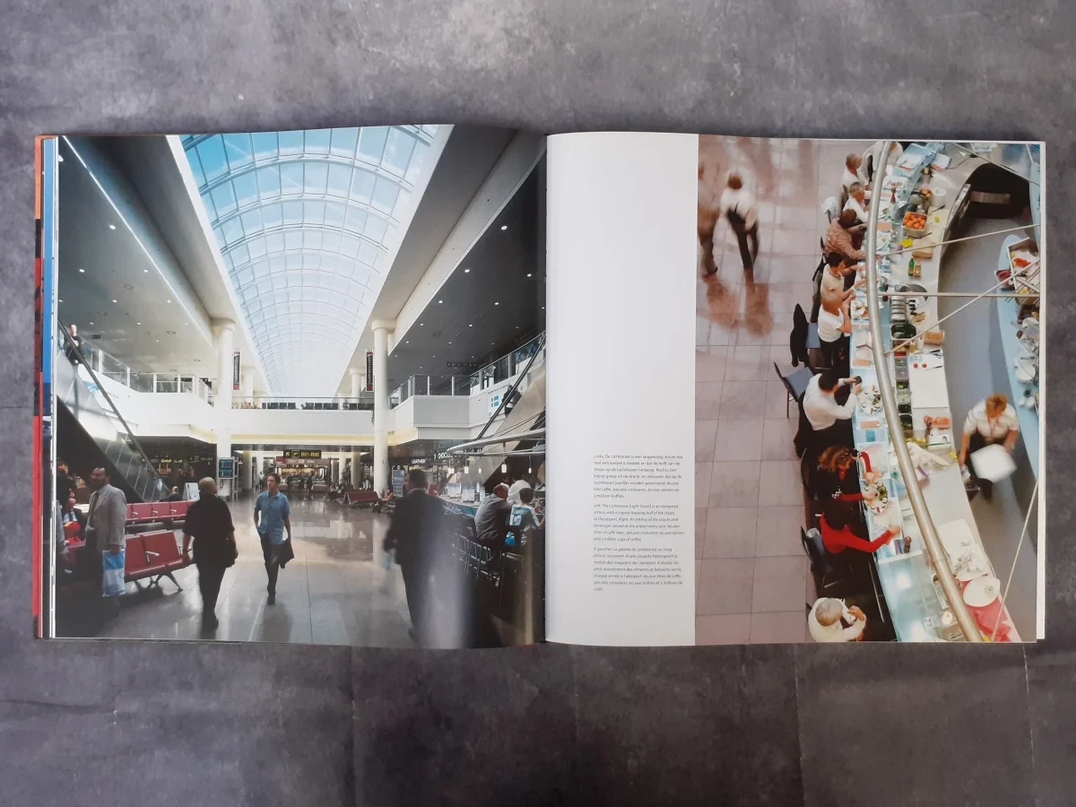 Boek: Luxe fotoboek Tom D'haenens - Brussels Airport