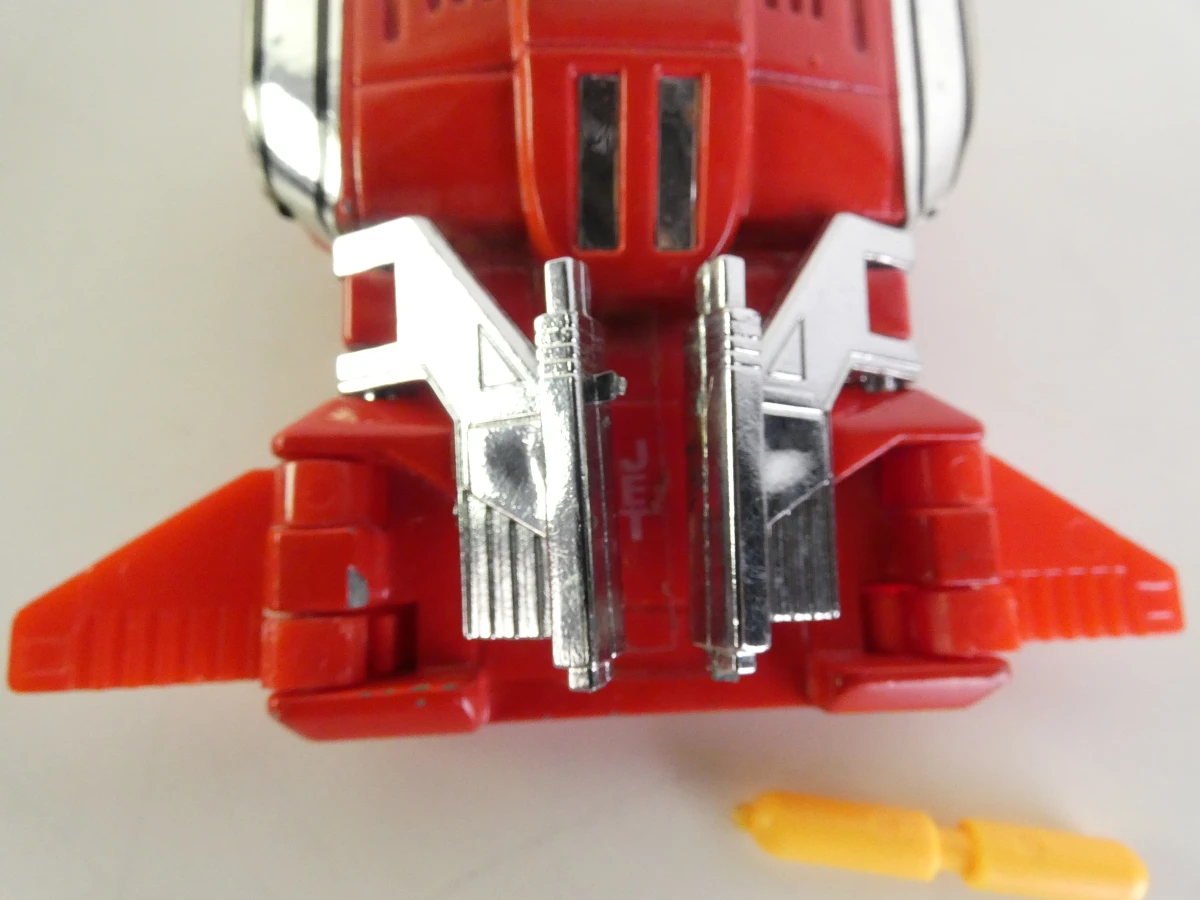 Vintage Popy GB-70 DX Chogokin Goggle Robo - Onderdelen Kavel (Parts Lot) + Originele Handleiding - Dai Sentai Goggle-V (1982) - foto 8