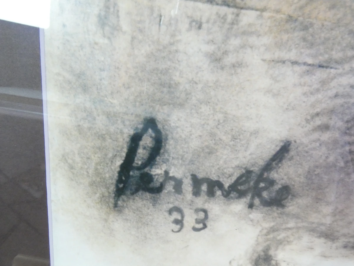 Ingelijste kunstposter naar Constant Permeke – Arbeidersfiguur (1933) - foto 11