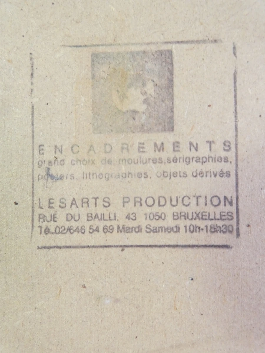 Ingelijste kunstposter naar Constant Permeke – Arbeidersfiguur (1933) - foto 15