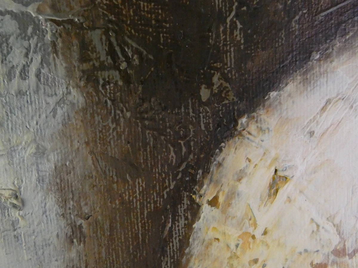 Olieverfschilderij van een zittend naakt – gesigneerd Kings - foto 4