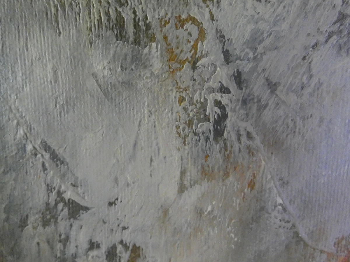 Olieverfschilderij van een zittend naakt – gesigneerd Kings - foto 13