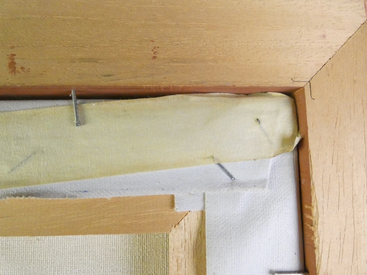 Olieverfschilderij van een zittend naakt – gesigneerd Kings - foto 20