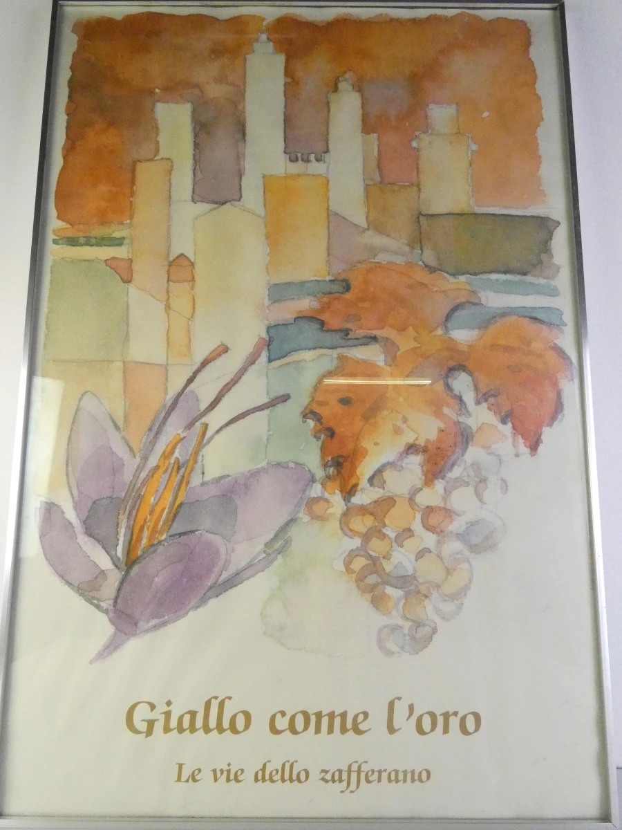 "Giallo come l'oro" – Toscaanse Cultuurposter - foto 2