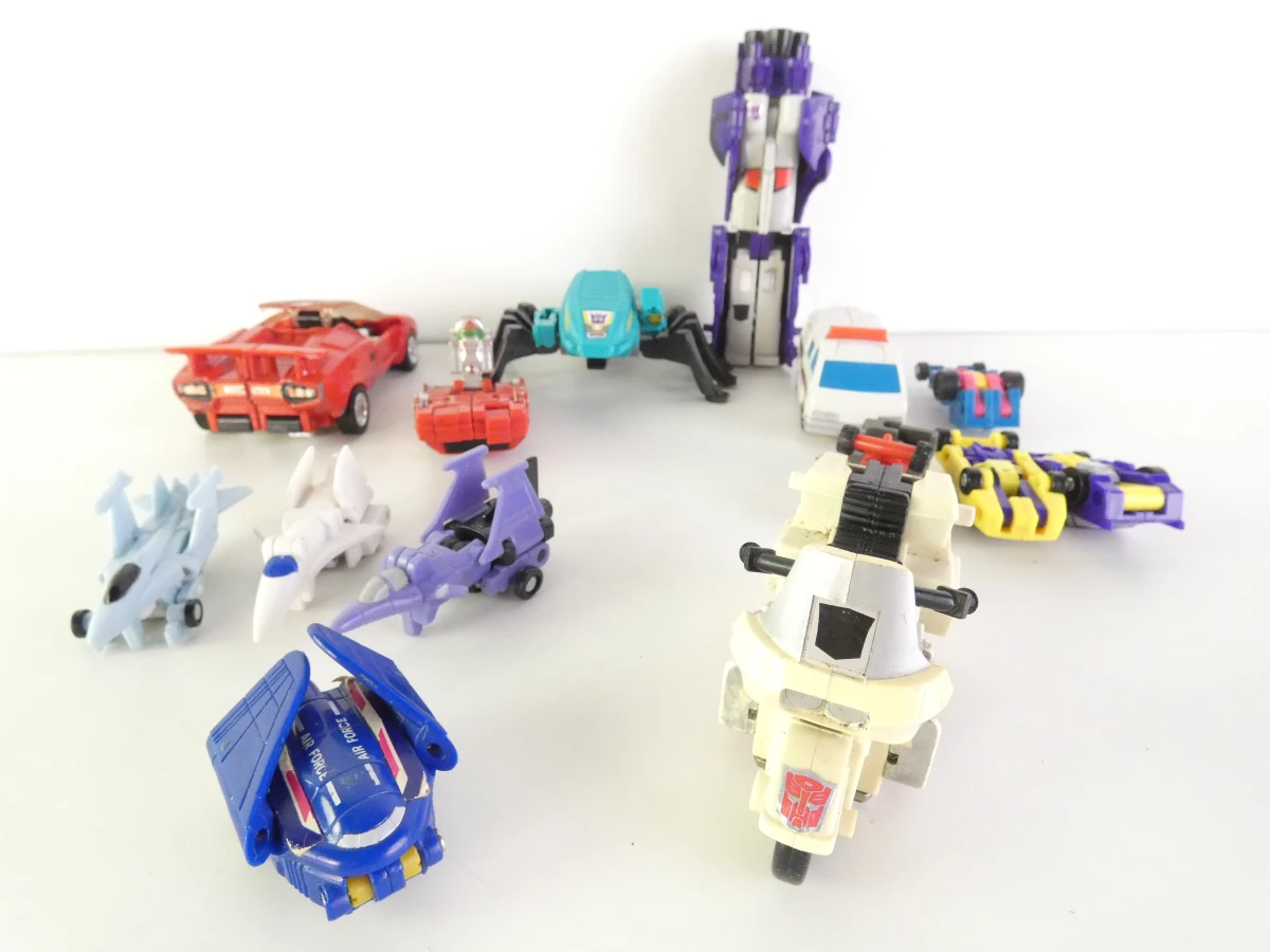 Set vintage Transformers speelgoedfiguren - foto 2