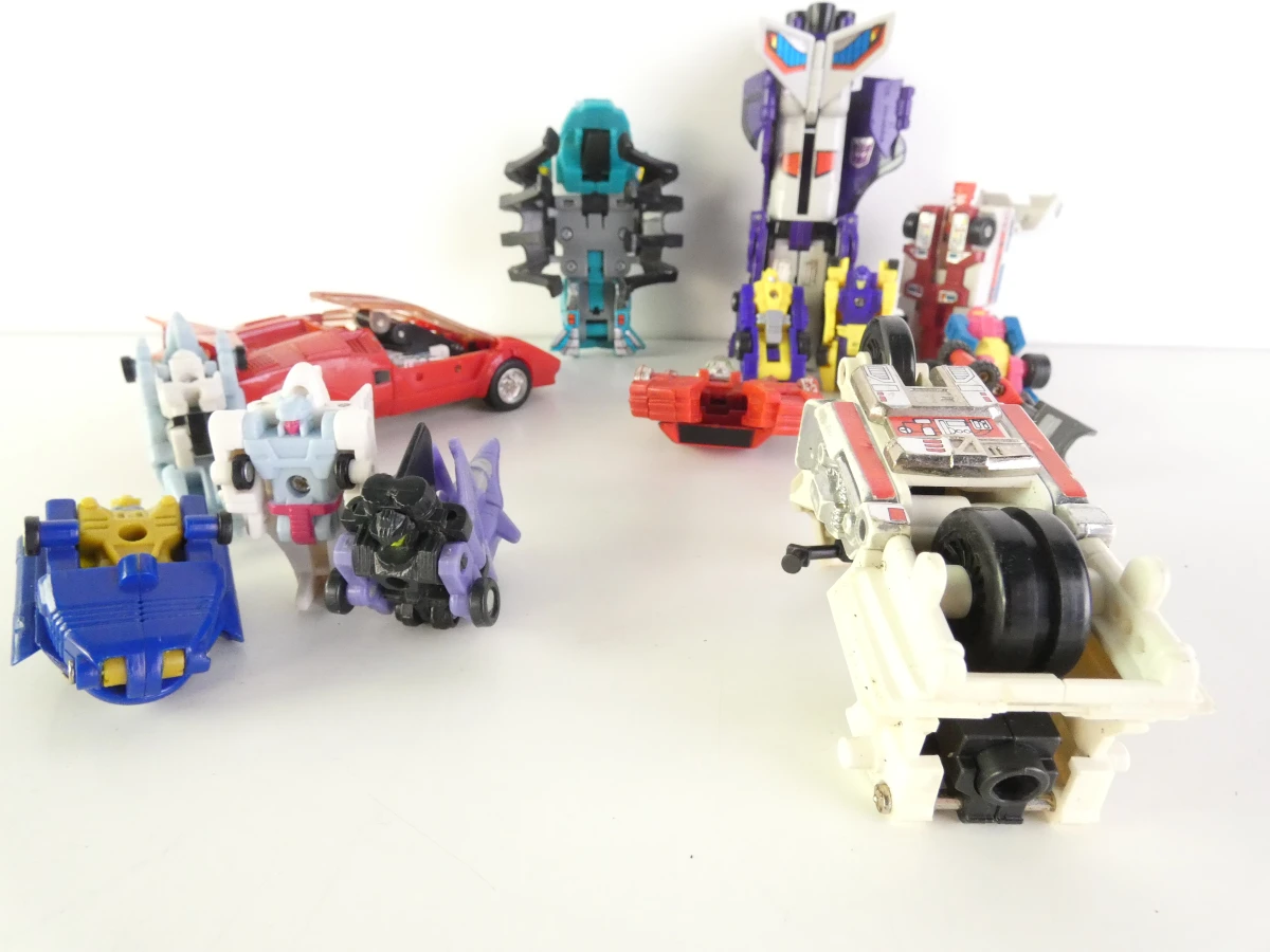 Set vintage Transformers speelgoedfiguren - foto 3