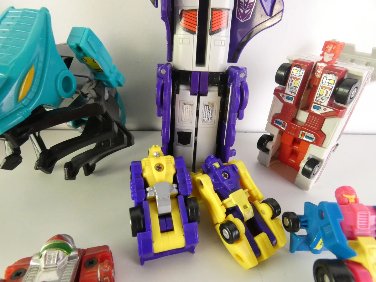 Set vintage Transformers speelgoedfiguren - foto 4
