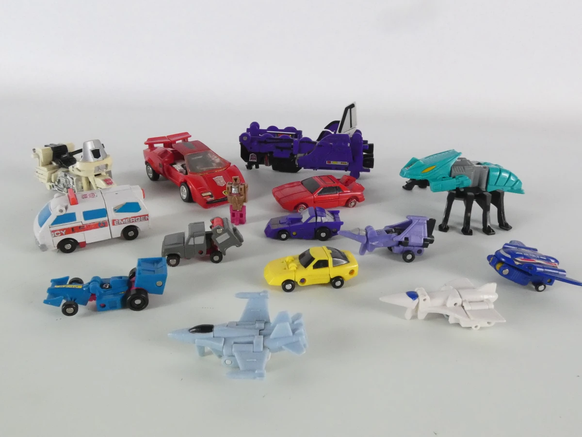 Set vintage Transformers speelgoedfiguren - foto 13