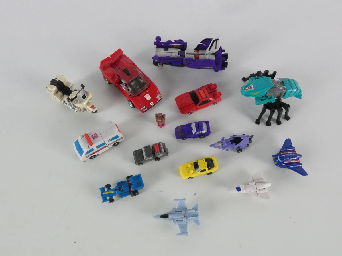 Set vintage Transformers speelgoedfiguren - foto 12