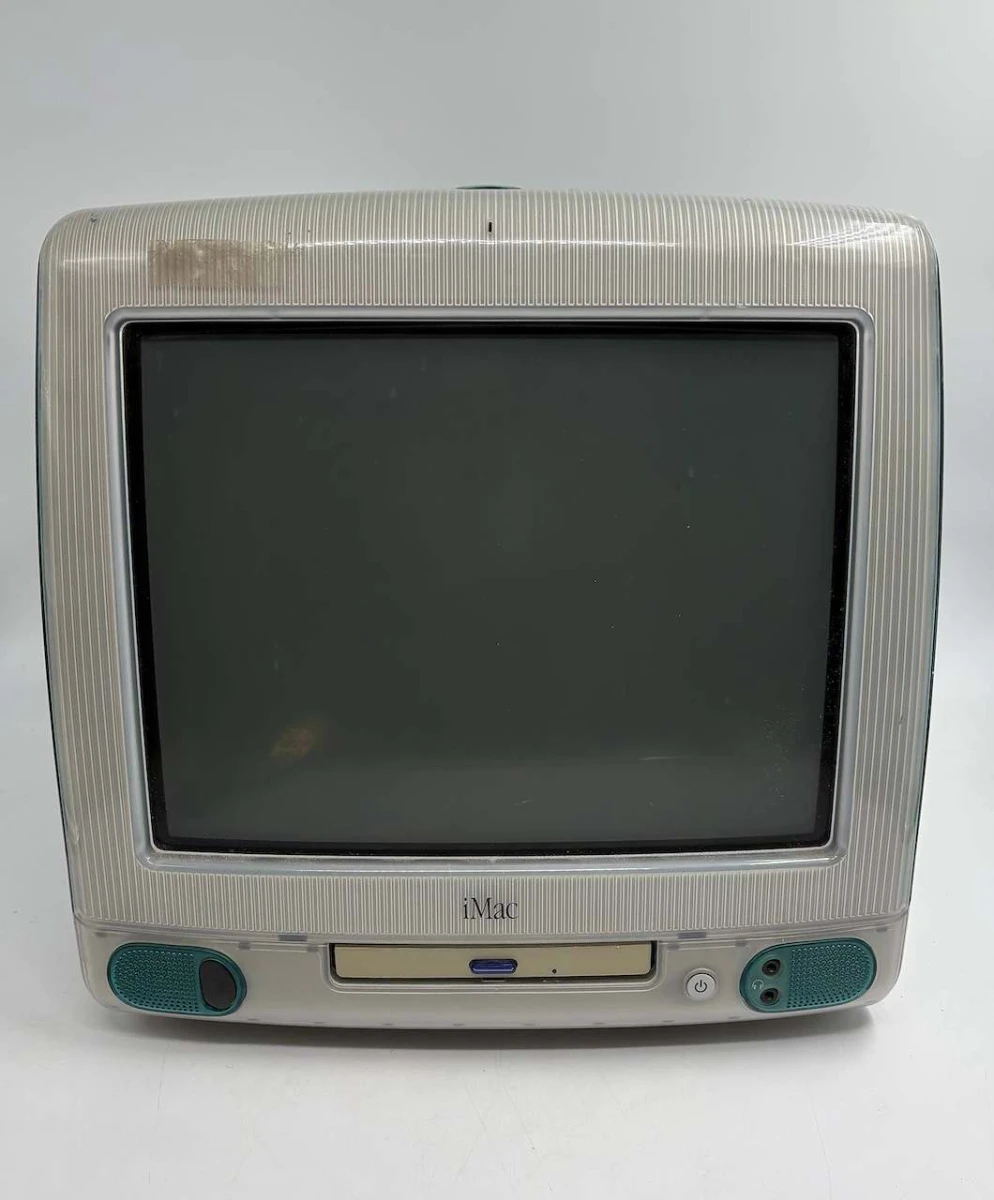 Werkende Apple iMac G3/233 Bondi Blue (1998) + Toetsenbord - foto 2