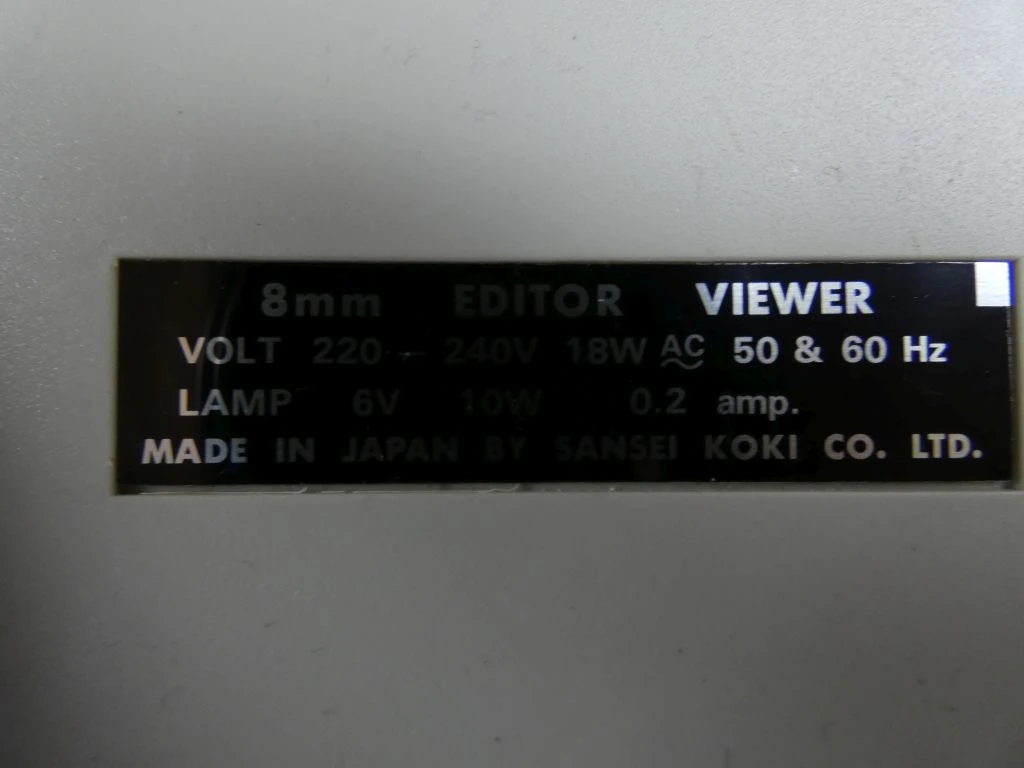 Goko G-1001 Deluxe Editor film viewer - foto 6