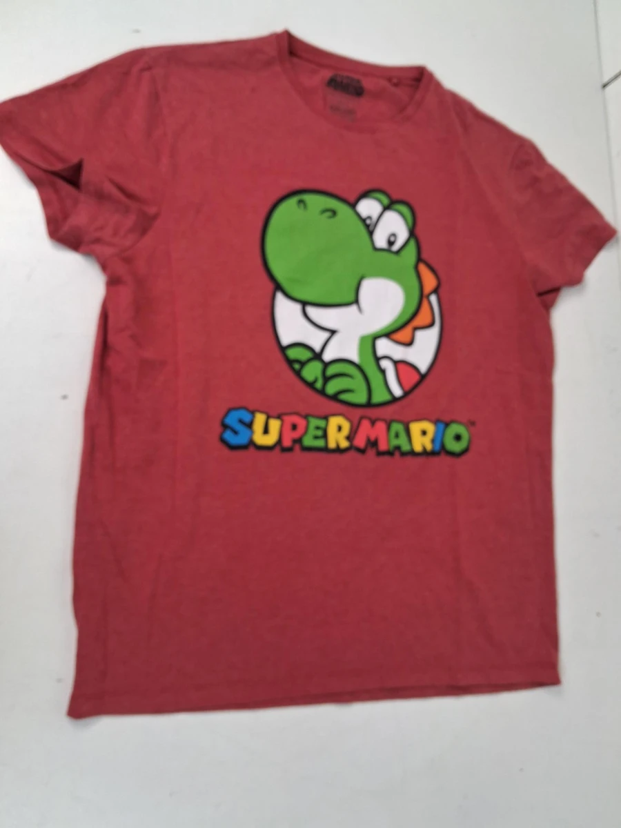 Super Mario T-shirt met een opdruk van Yoshi, XL
