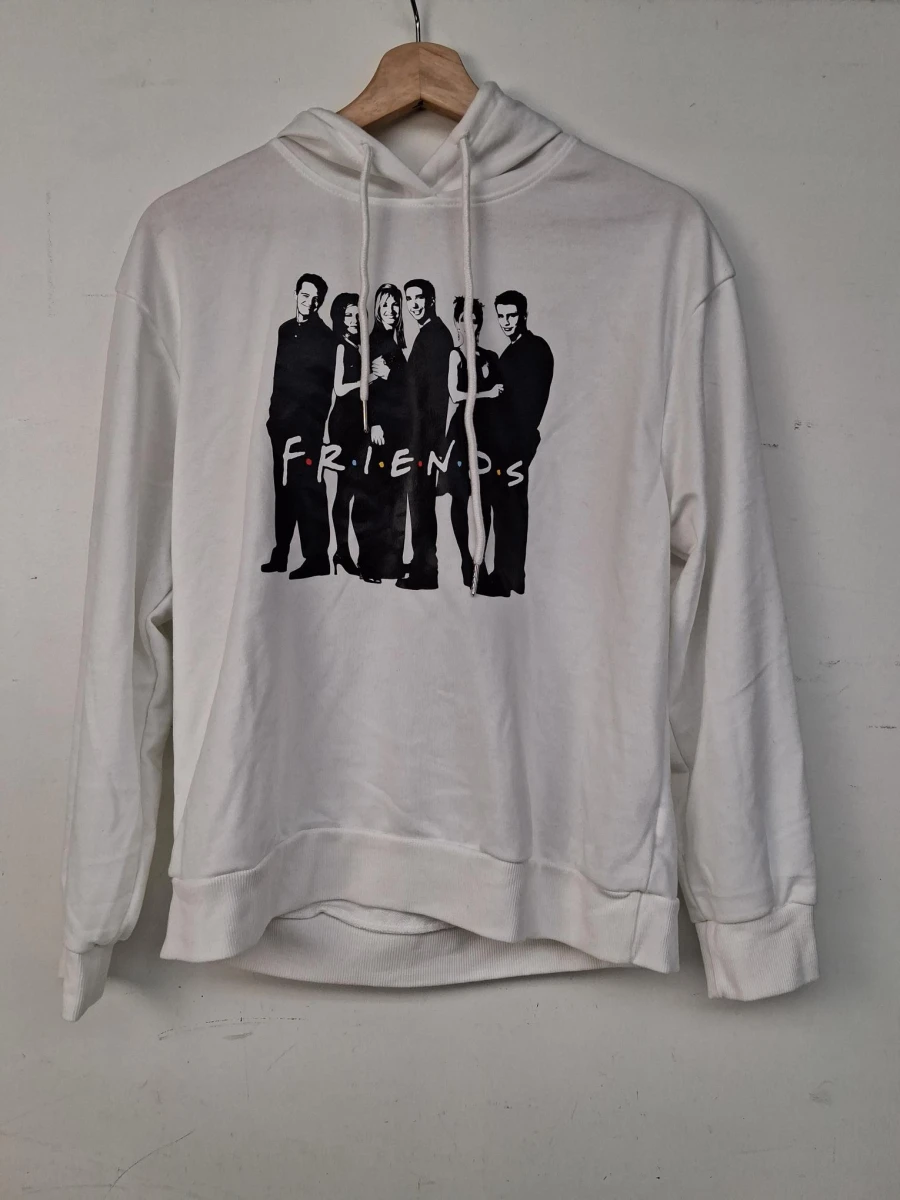 Witte Hoodie Friends, M