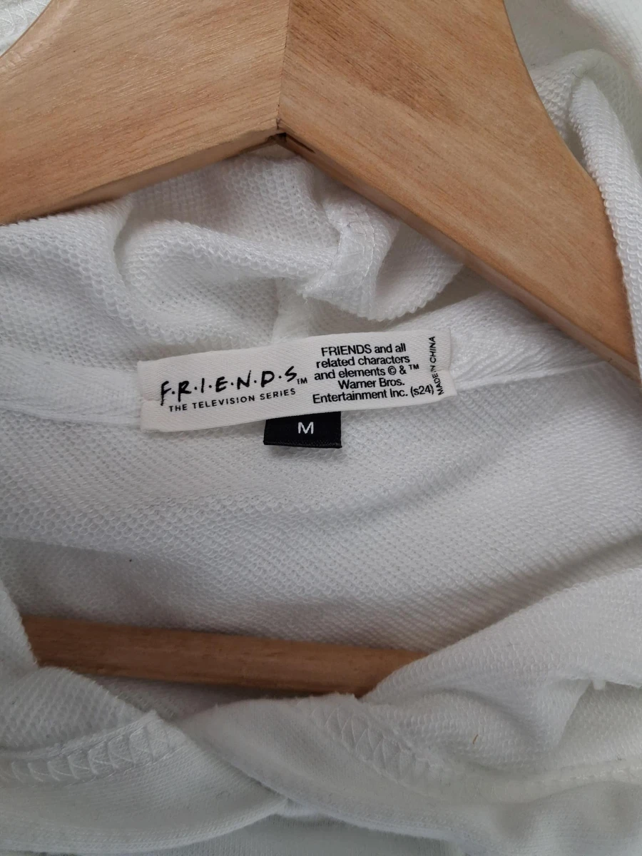 Witte Hoodie Friends, M - foto 3