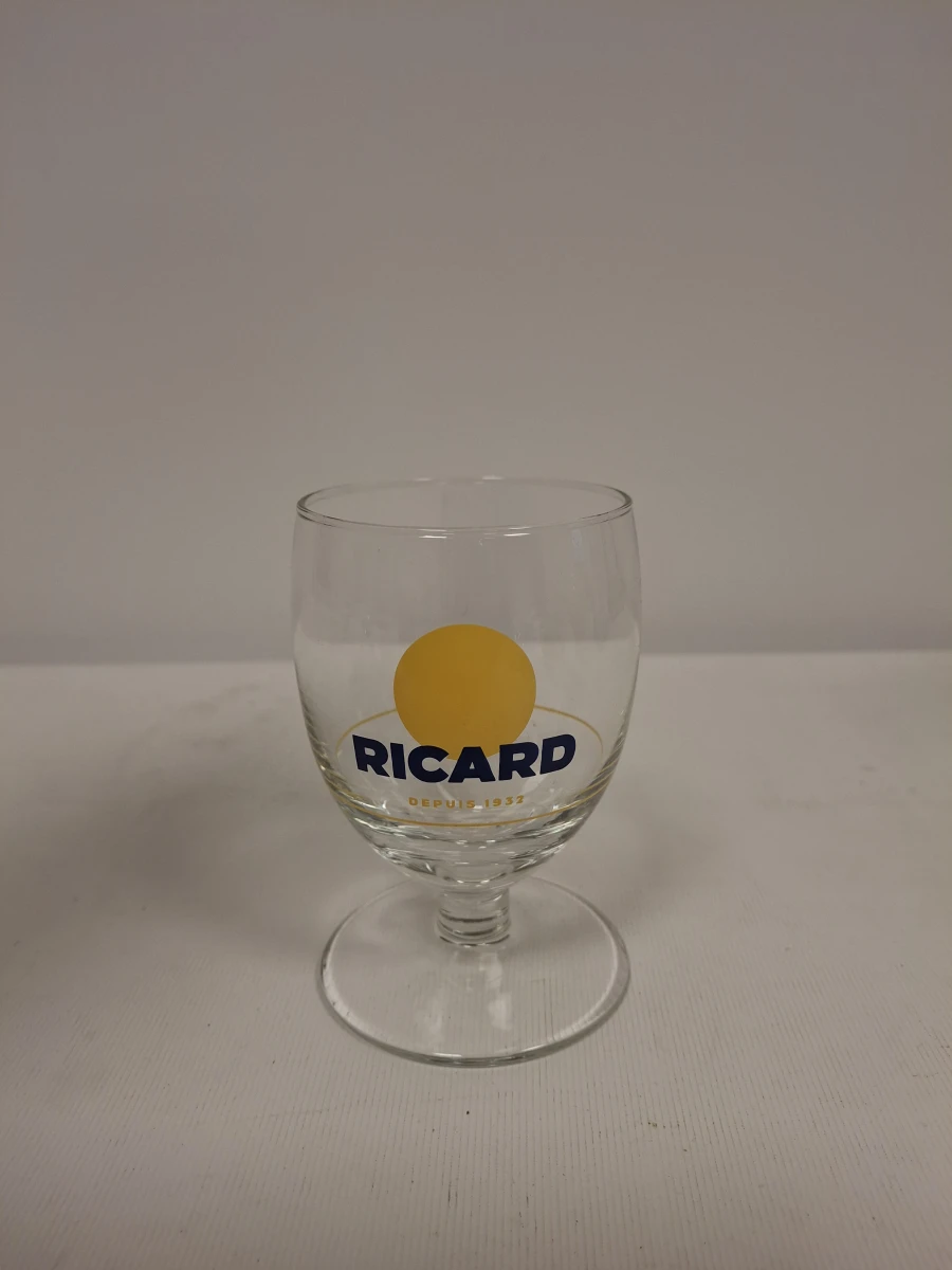Set van Ricard likeurglazen met karaf en serveerschaaltje - foto 5