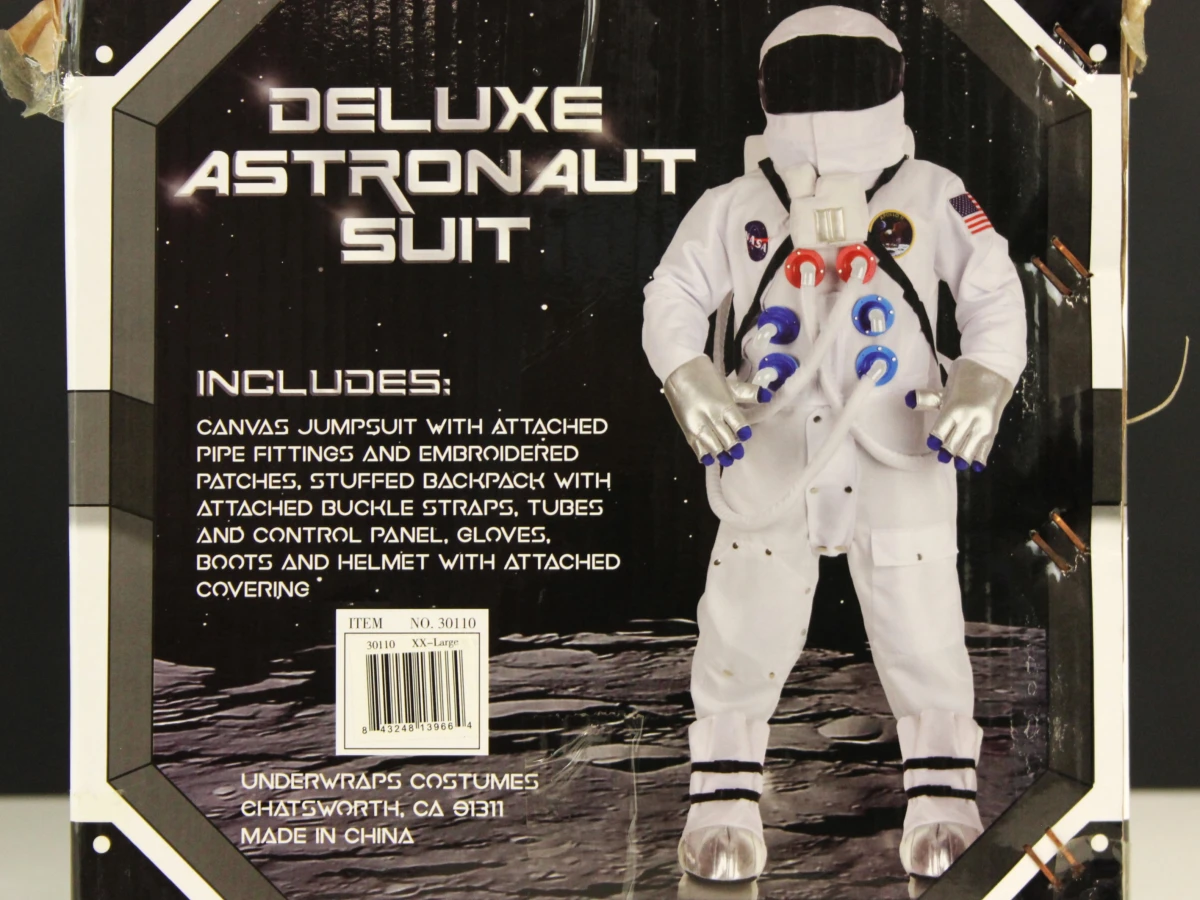 Deluxe Astronaut Suit – compleet ruimtevaarder kostuum – maat XXL - foto 3