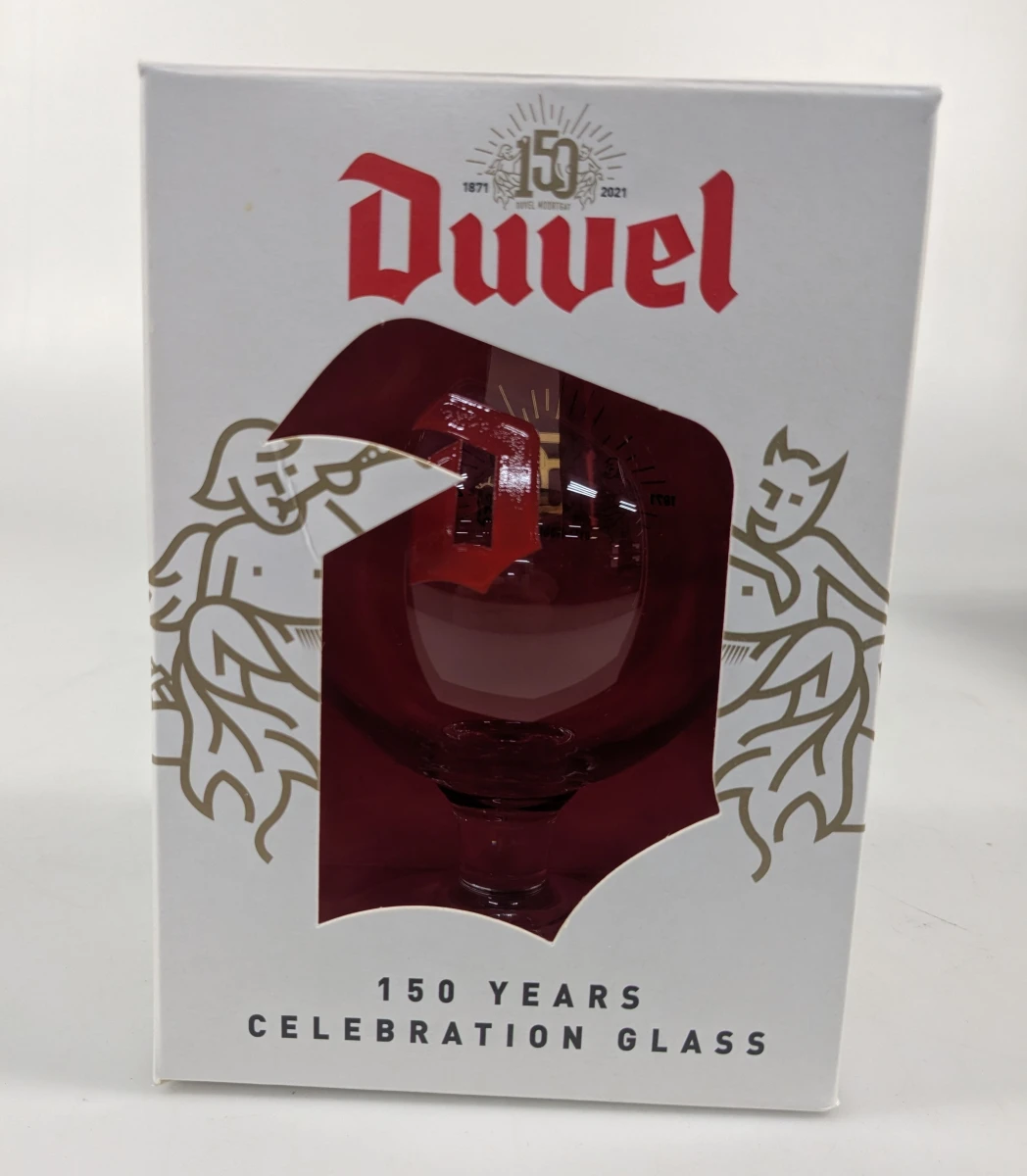 Set van 4 Duvel bierglazen speciale editie. - foto 6