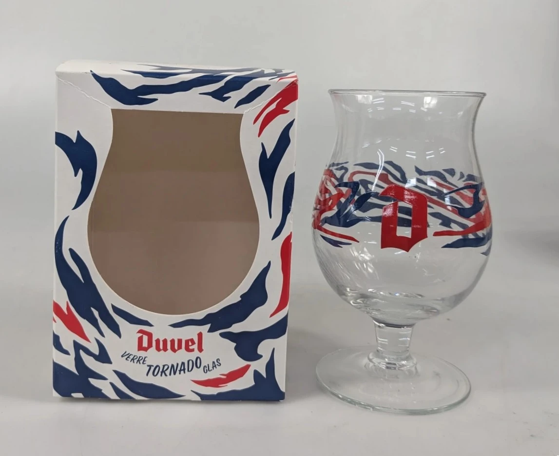 Set van 4 Duvel bierglazen speciale editie. - foto 11