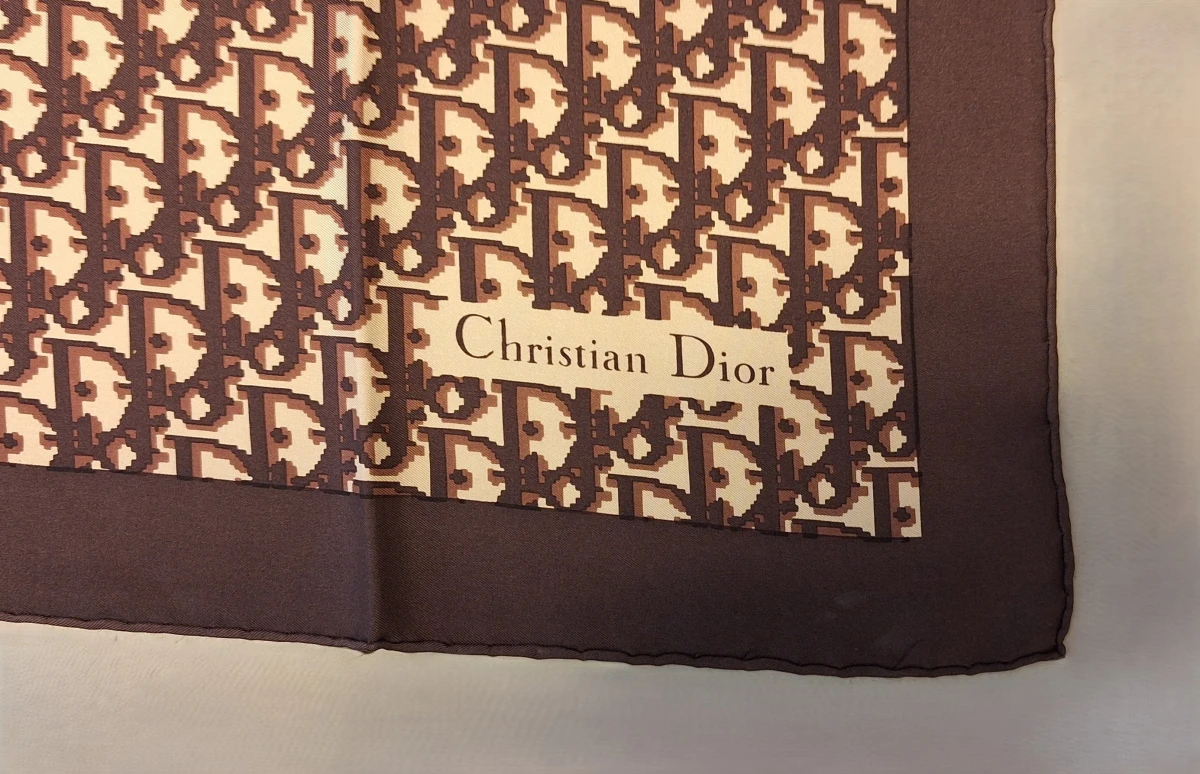 Zijden sjaal Christiaan dior - foto 4