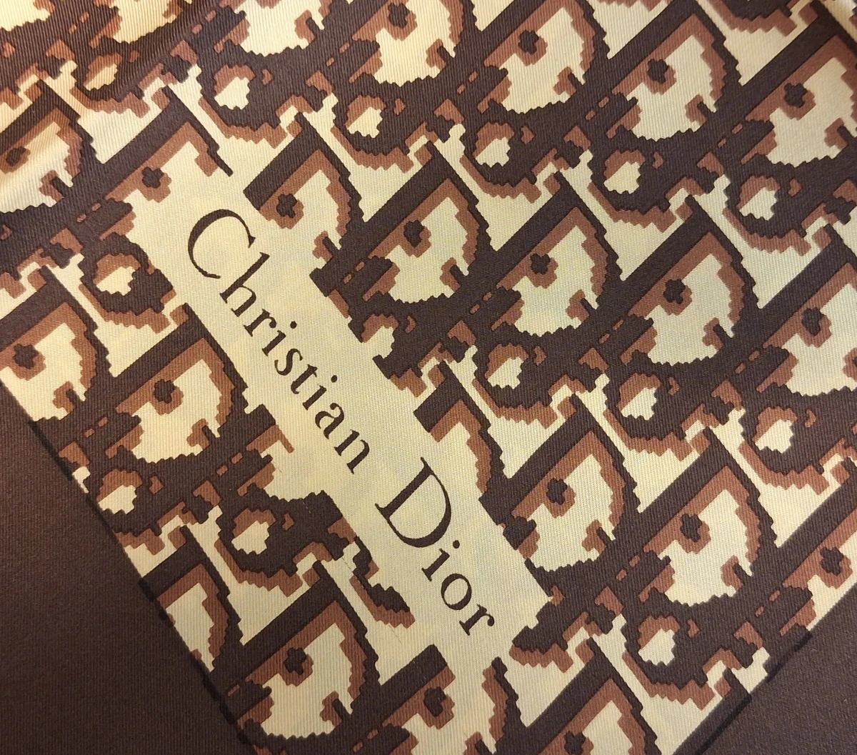 Zijden sjaal Christiaan dior - foto 6